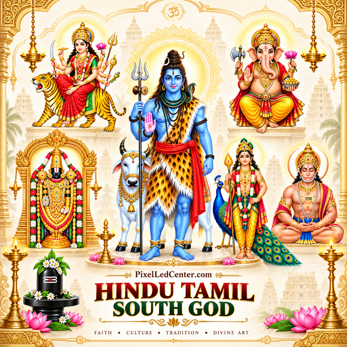 Hindu South God