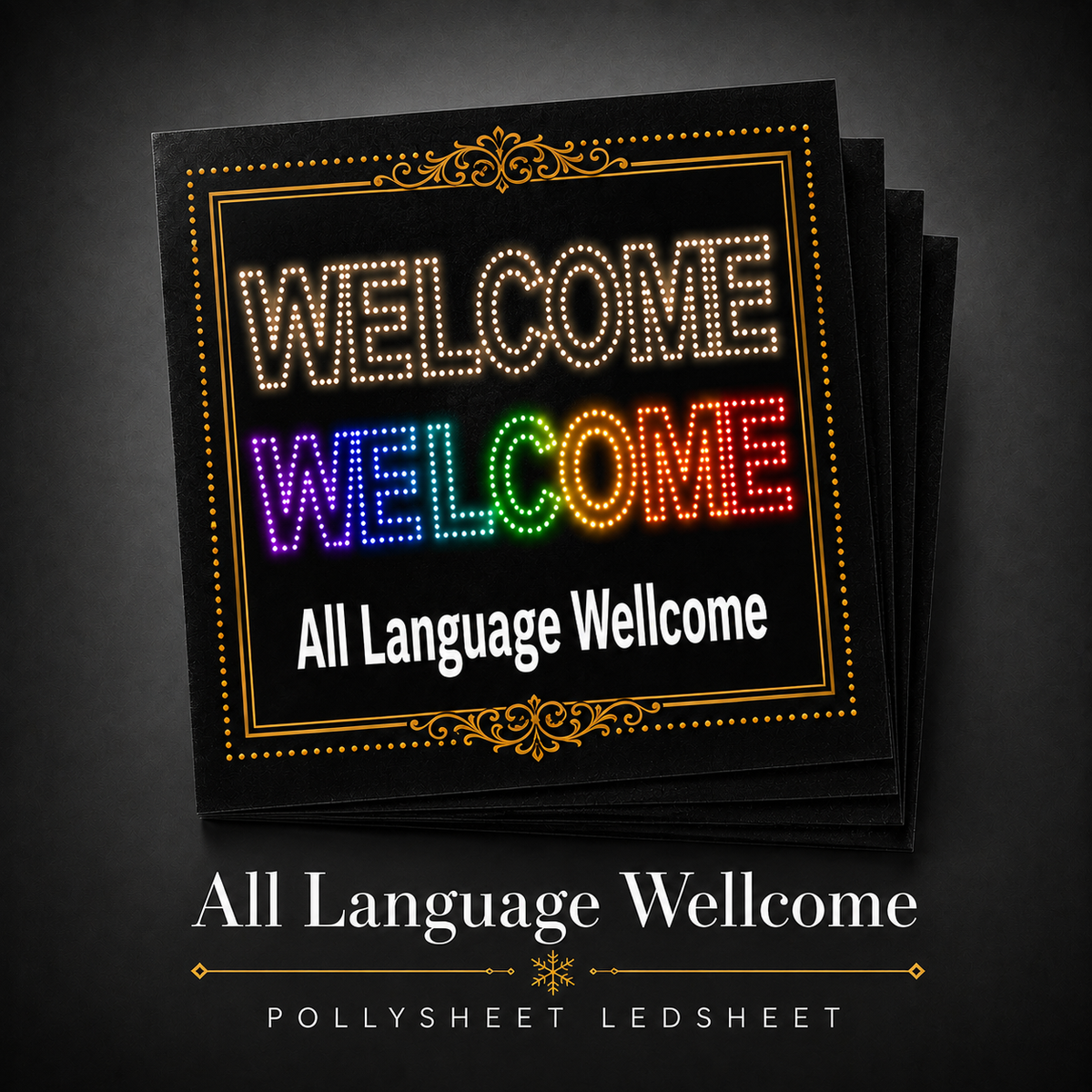 All Language Wellcome Pollysheet Design