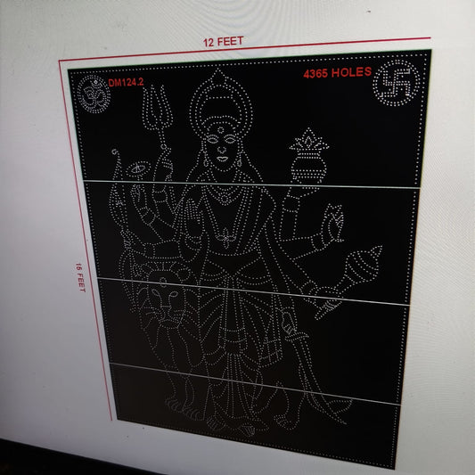 DM124.2 12X15 FEET 4365 Holes 4 PART DEVI MATA