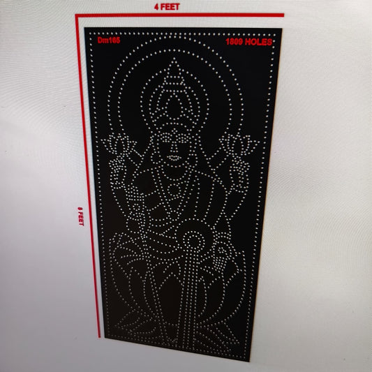 DM165 4x8 FEET 1809 Holes 1 PART Devi Mata