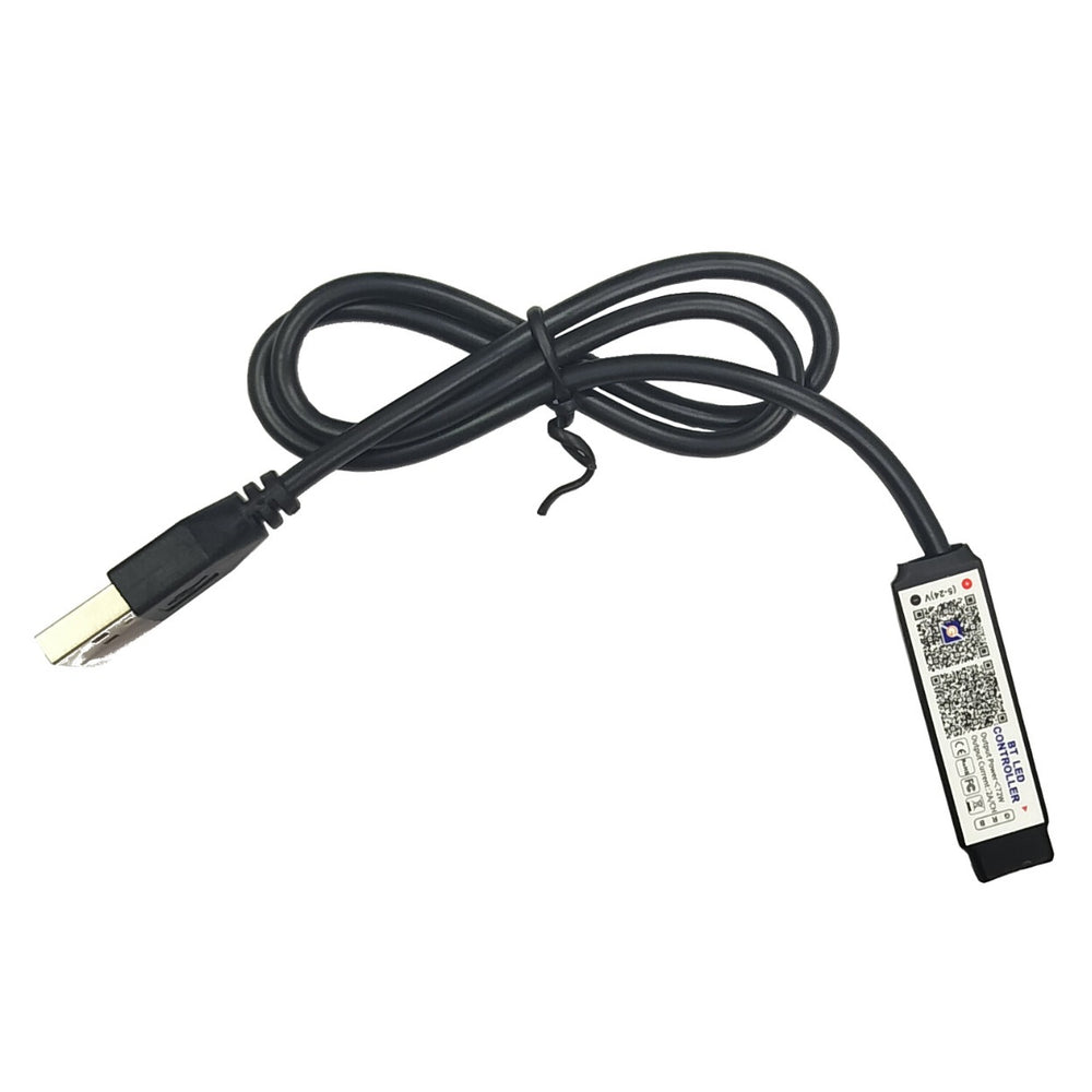 5V DC USB Mini RGB LED Light strip Driver Bluetooth-compatible Smart APP Controller