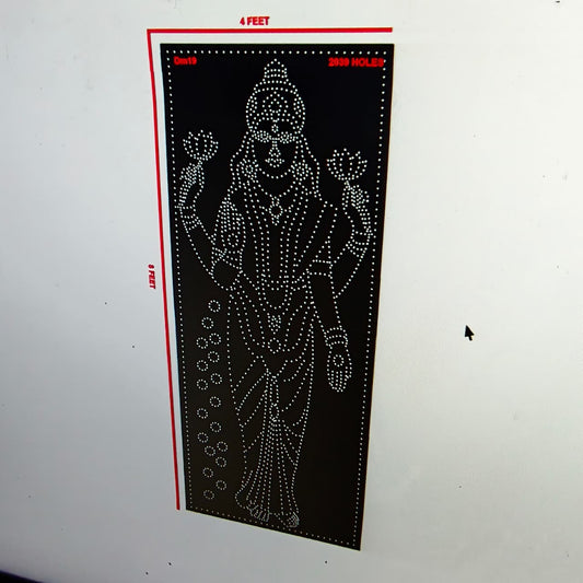 DM19 4x9 FEET 2039Holes 1 PART Laxmi   MATA