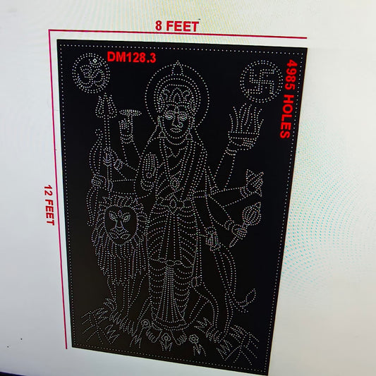 DM128.3 8X12 FEET 4985  Holes 3 PART DEVI MATA