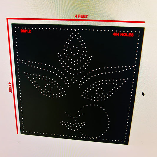 DM1.2 4X4 FEET MATA FACE 464 HOLES